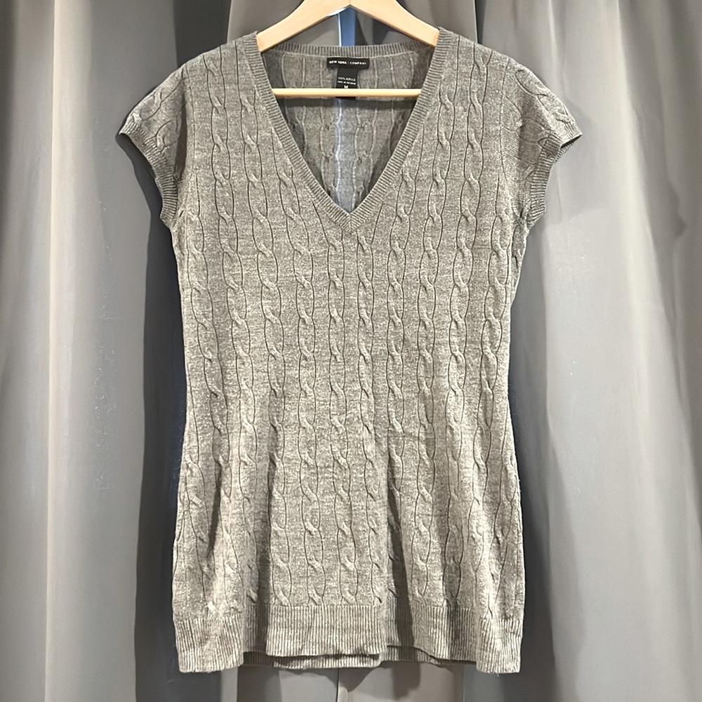 NY&Co Grey Sweater Tunic
